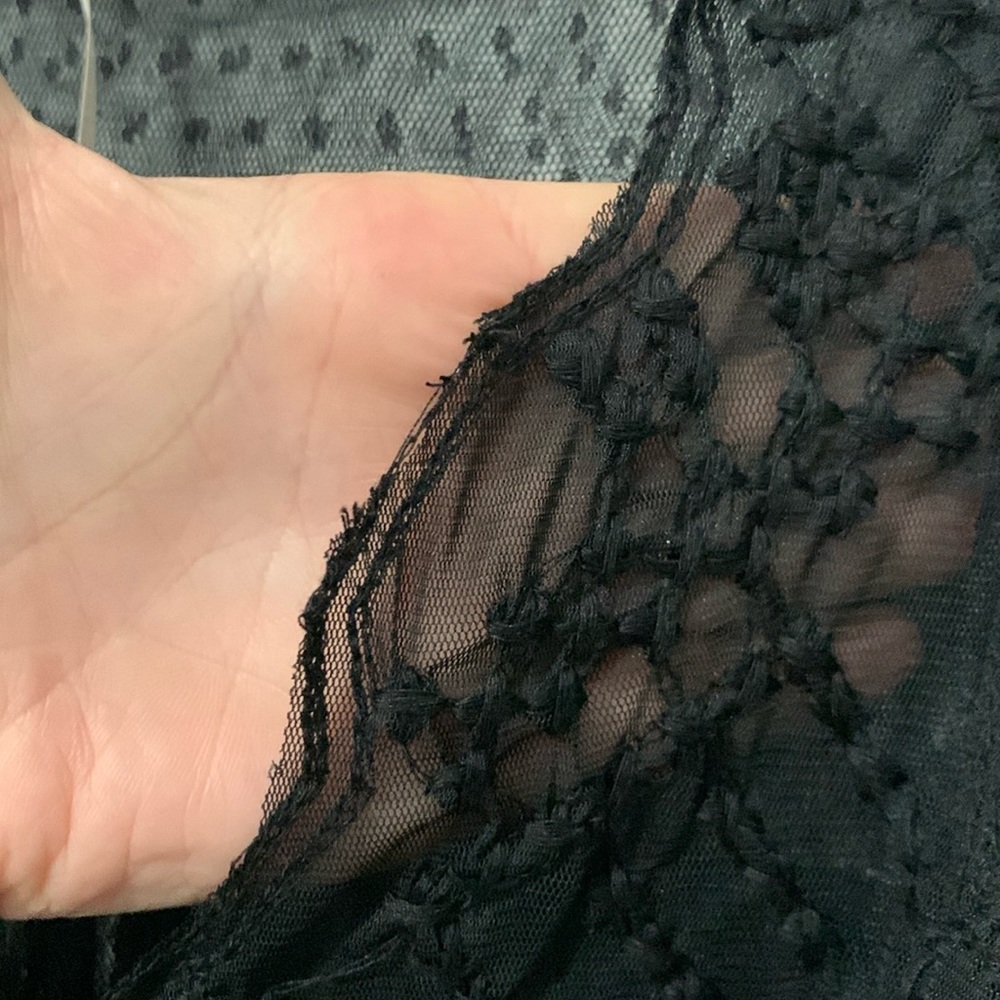 Free People NWOT True Candy Mesh Top Black - Picture 13 of 16